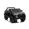 Toyota Hilux na akumulator dla dzieci Czarny Pickup + Napęd 4x4 + Pilot